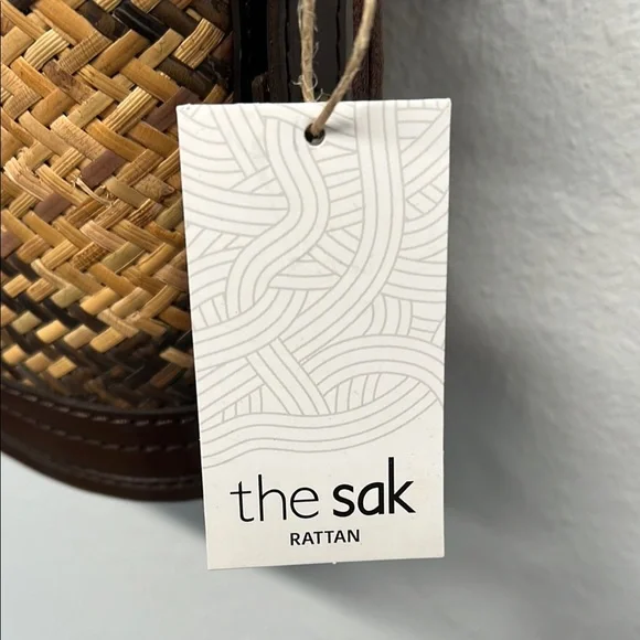 The Sak | Rattan & Leather Crossbody Bag ✨ - Picture 2 of 15